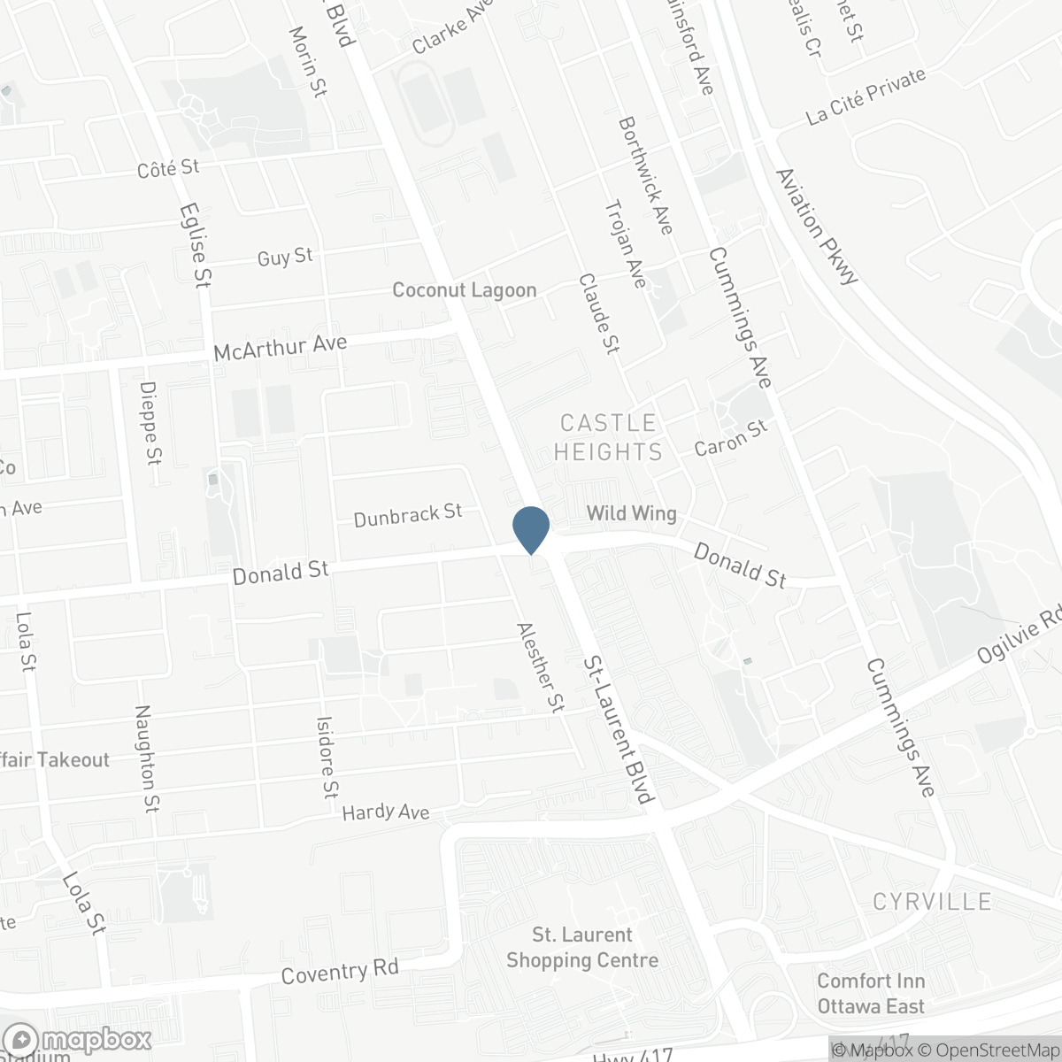 609 DONALD STREET, Ottawa, Ontario K1K 1L3